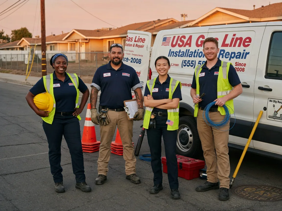 Gas Line Installation company in Addieville, IL